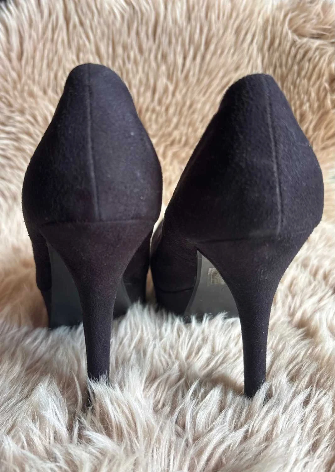 Black Platform High Heels – Dream Silhouette - Size 39 - Queen Vivi – photo 3